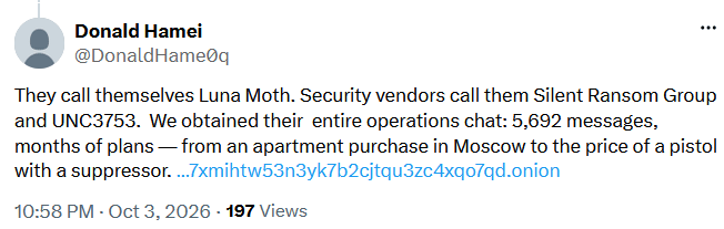 From X (formerly Twitter)
